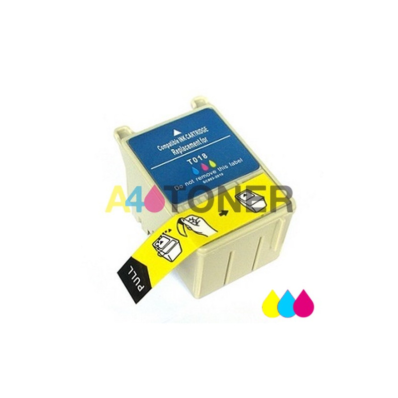 Cartucho de tinta T018 tricolor alternativo
