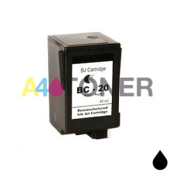 Cartucho de tinta Canon BC20 / BX20 negro alternativo