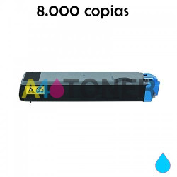 Toner compatible TK-500 kyocera cyan al toner original kyocera 370PD5KW TK500