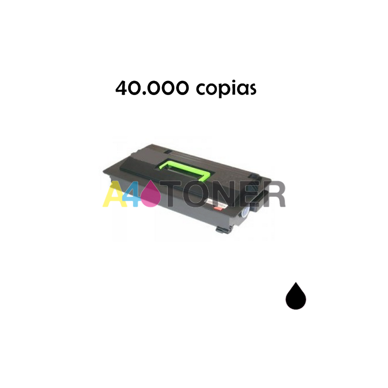 Toner compatible Kyocera/Mita Tk70 alternativo al toner original Kyocera/Mita 370AC010