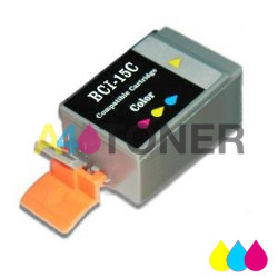 Cartucho de tinta Canon BCI-15 tricolor alternativo