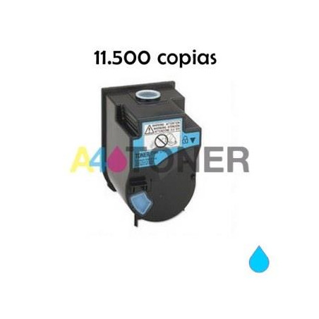 Toner compatible Konica TN310 / TN-310 cyan genérico al toner original Konica Minolta TN 310C ( 4053-703 )