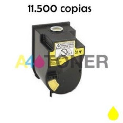 Toner compatible Konica TN310 / TN-310 amarillo genérico al toner original Konica Minolta TN 310Y ( 4053-503 )