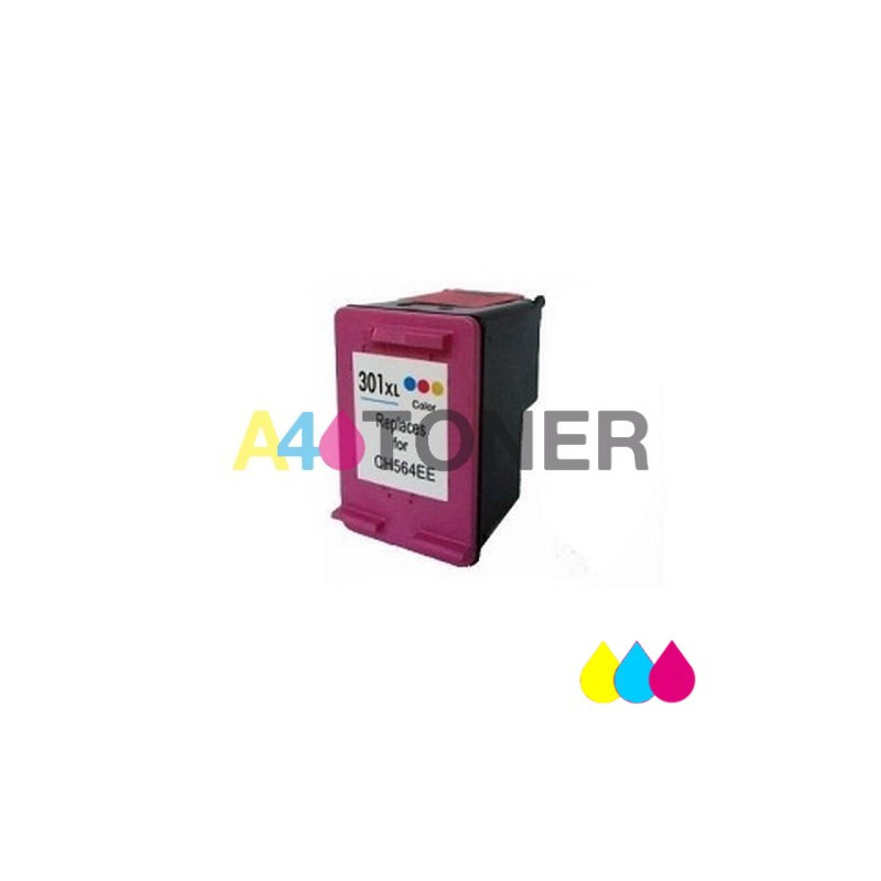 Cartucho de tinta alternativo 301XLTRI
