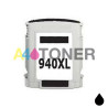 Cartucho de tinta remanufacturado 940XL negro alternativo