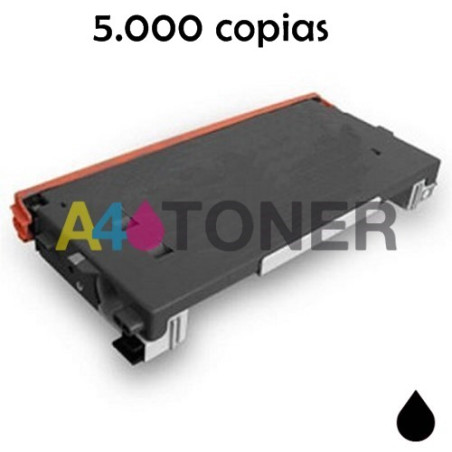 Toner Lexmark C500 negro compatible al toner original Lexmark C500H2KG