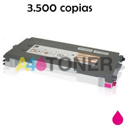 Toner Lexmark C500 magenta compatible al toner original Lexmark C500H2MG