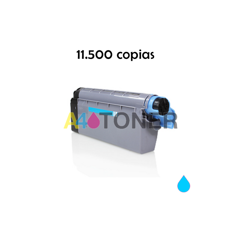 Toner OKI C710 / C711 cyan alternativo
