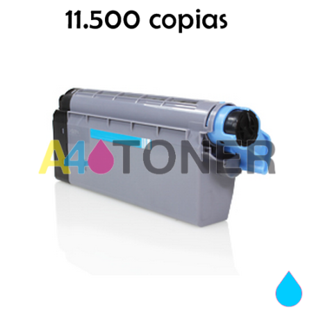 Toner OKI C710 / C711 cyan alternativo