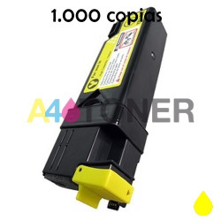 Toner Xerox6125 amarillo sustituye al toner original 106R01333