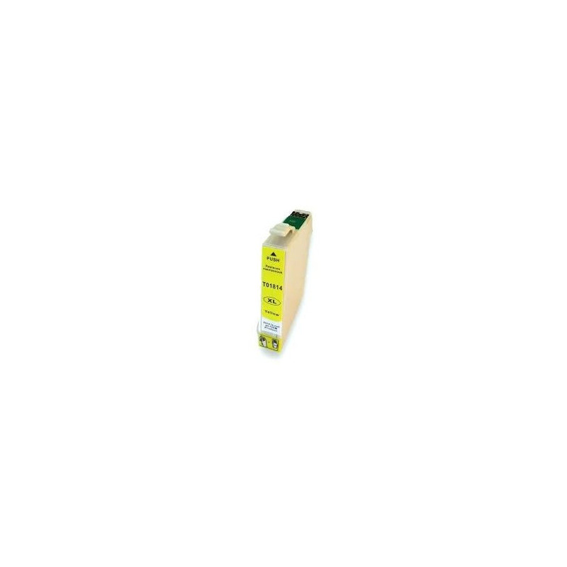 Compatible Epson T1814 Yellow Cartucho de Tinta