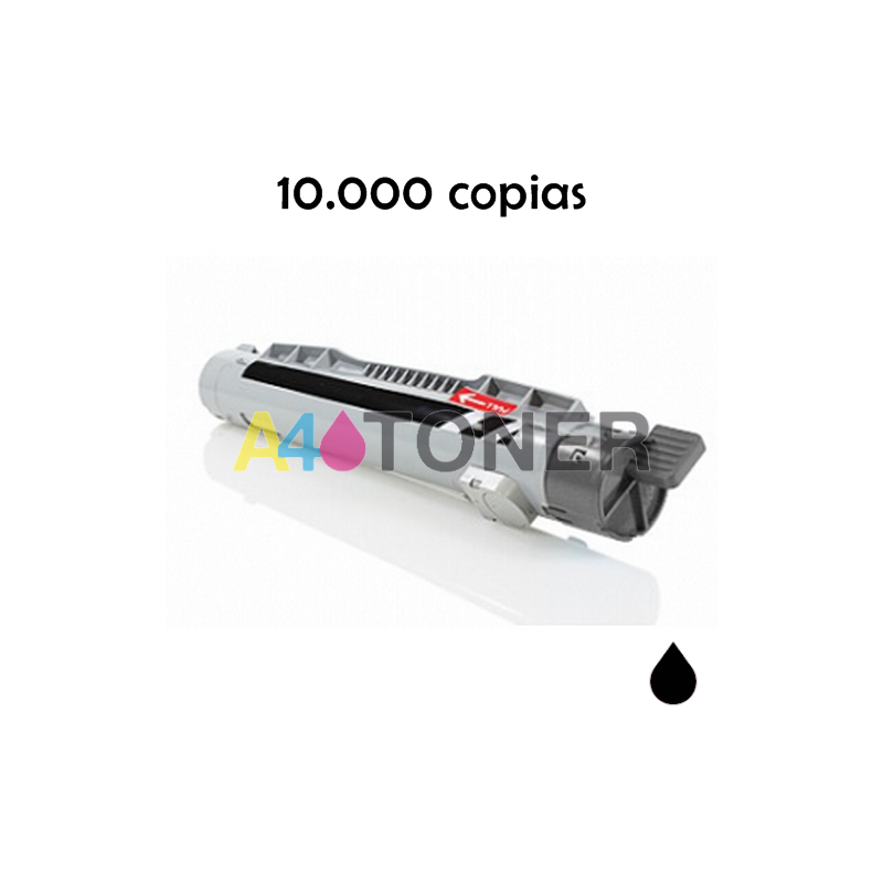 Toner remanufacturado  compatible  con C13S050149 sustituye al toner original  C4100BK C13S050149 Negro