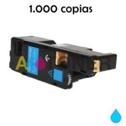 Toner Xerox6000 cyan sustituye al toner original de Xerox 106R01627
