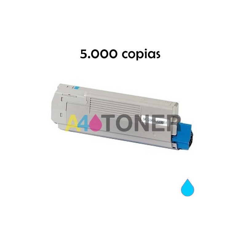 Toner OKI C5550 / C5800 / C5900 cyan alternativo