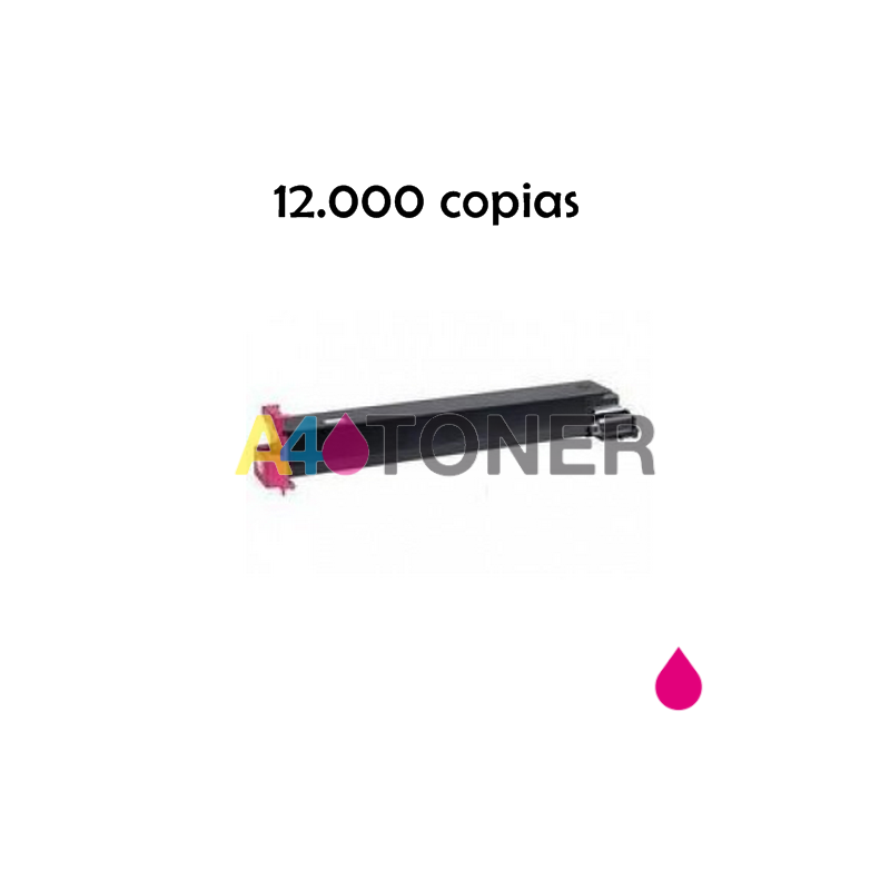 Toner compatible TN312 / TN 312 magenta genérico al toner original Konica Minolta TN-312M 8938707