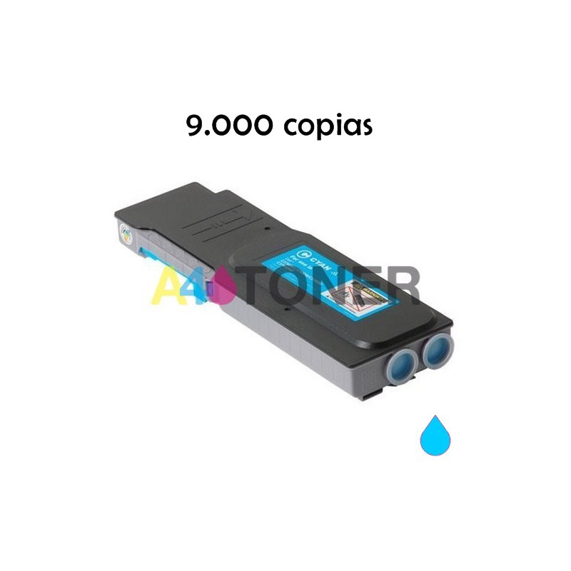 Toner Dell C3760 cyan alternativo