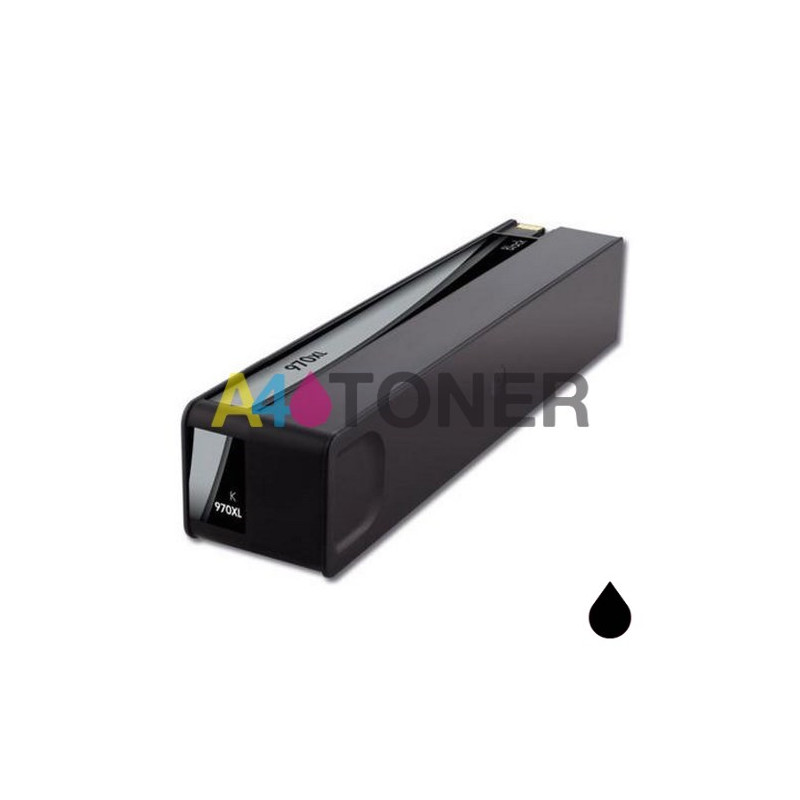 Cartucho alternativo HP970XLBK negro