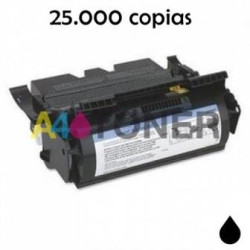 Lexmark 12A5745 / 12A5845 tóner compatible