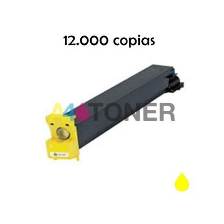Toner comaptible Konica TN210 / TN 210 amarillo genérico al toner original konica Minolta 8938-510