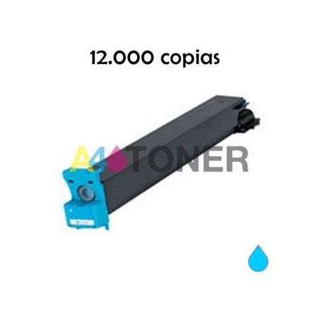 Toner comaptible Konica TN210 / TN 210 cyan genérico al toner original konica Minolta 8938-512