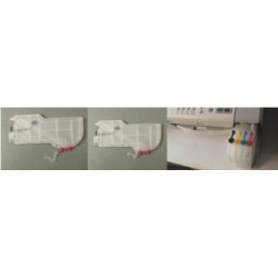 4 Vacío recargable para Brother LC61 LC980 LC1100 BK+C+M+Y