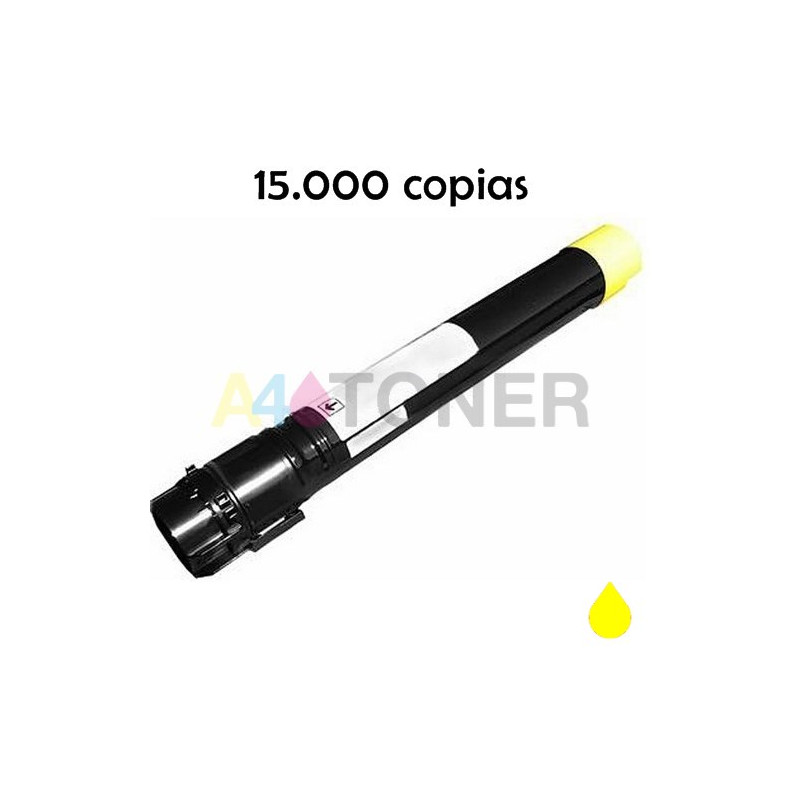 Toner alternativo Xerox 7525 compatible a Xerox 006R01514 amarillo