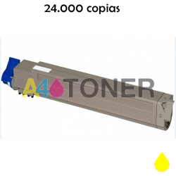 Toner OKI C931 amarillo compatible