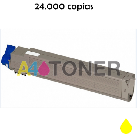 Toner OKI C931 amarillo compatible