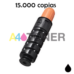 Toner Canon C-EXV37 negro compatible al toner original 2787B002