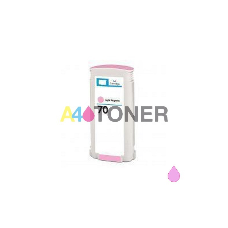 Cartucho de tinta Hp 70 magenta claro compatible al cartucho original hp C9455A
