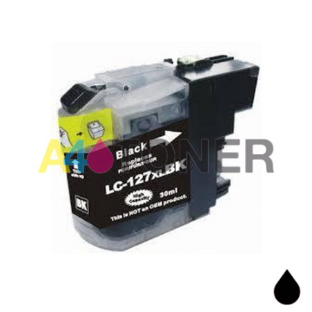 Cartucho de tinta LC127 / LC125 negro Version 3 alternativo