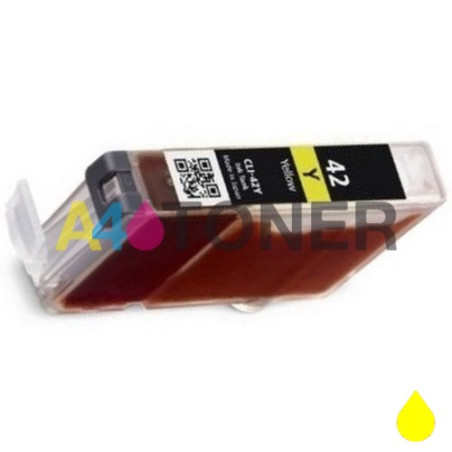 Cartucho de tinta Canon CLI-42 amarillo compatible con Canon 6387B001