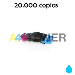 Toner compatible Kyocera TK810 / TK 810 / TK-810 cyan alternativo a Kyocera Mita 370PC5KL