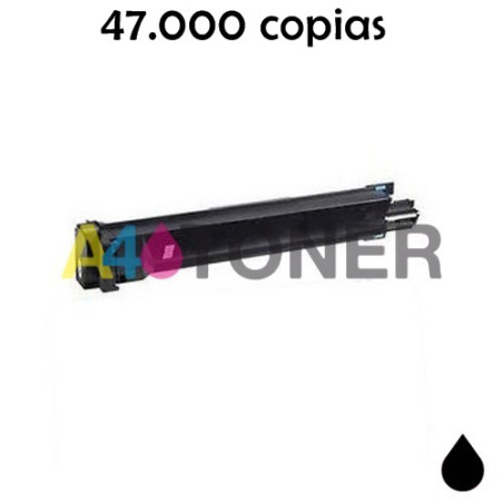 Toner compatible konica TN-711 / TN711 / TN 711 negro genérico al toner original Konica Minolta A3VU150