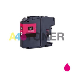 Cartucho de tinta LC12 magenta compatible a Brother LC12EM