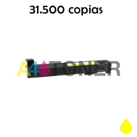 Toner CF312A amarillo compatible a HP CF312A 826A