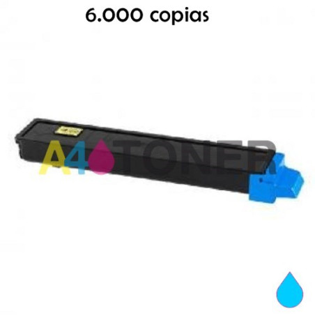 Toner compatible Kyocera TK8315 / TK 8315 / TK-8315 cyan alternativo a Kyocera Mita 1T02MVCNL0