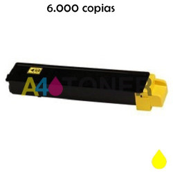 Toner compatible Kyocera TK8315 / TK 8315 / TK-8315 amarillo alternativo a Kyocera Mita 1T02MVANL0