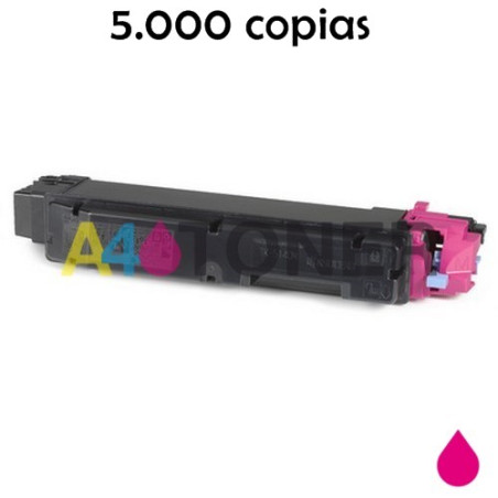 Toner compatible Kyocera TK5140 / TK-5140 / TK 5140 magenta alternativo a Kyocera 1T02NRBNL0