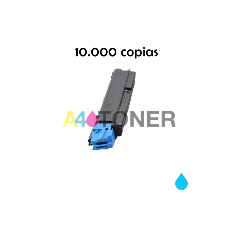 Toner compatible Kyocera TK5150 / TK-5150 / TK 5150 cyan alternativo a Kyocera 1T02NSCNL0