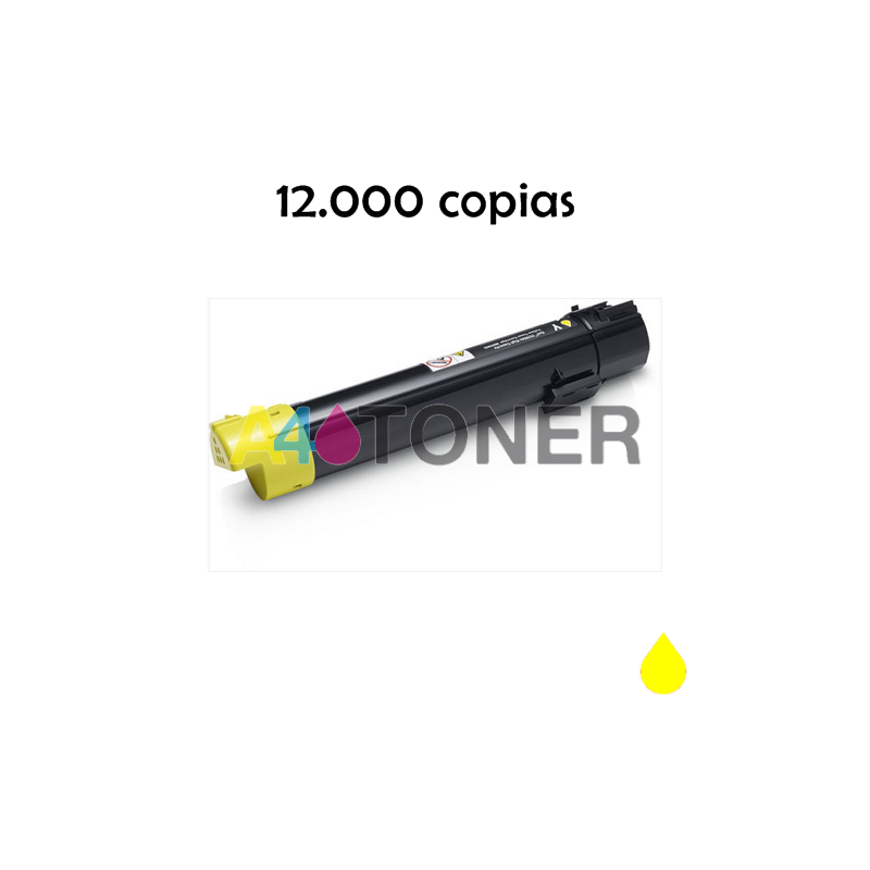 Toner Dell C5765 amarillo compatible con DELL 593BBCL