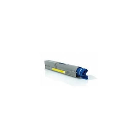 Compatible  Oki  C3300/C3400 Yellow Tóner