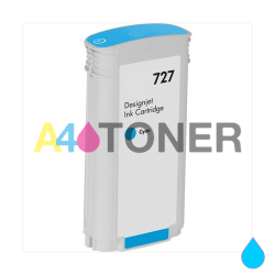 Cartucho de tinta HP 727 (B3P19A) cyan compatible