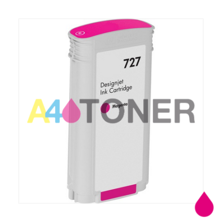 Cartucho de tinta HP 727 (B3P20A) magenta compatible