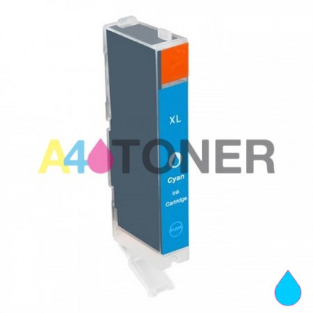 Cartucho de tinta Canon CLI-571 XL cyan compatible con Canon 0332C001AA