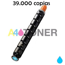 Toner Canon C-EXV28 cyan compatible reemplaza a Canon 2793B003