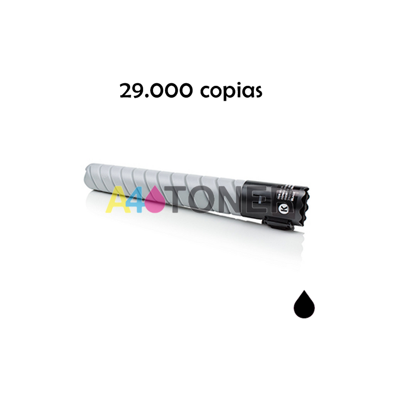 Toner compatible Konica TN216 / TN319 negro genérico a Konica Minolta TN-216 / TN-319 A11G150 / A11G151