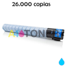 Toner compatible Konica TN216 / TN319 cyan genérico a Konica Minolta TN-216 / TN-319 A11G450 / A11G451