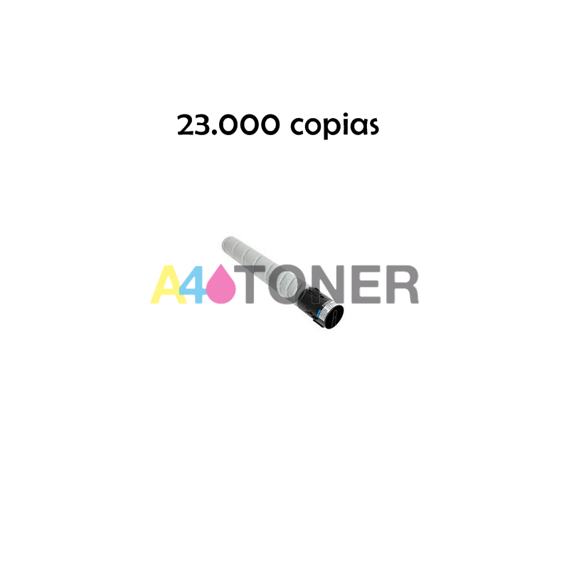 Toner compatible Konica Minolta TNP323 / TNP-323 / TNP 323 genérico a konica Minolta A87M050