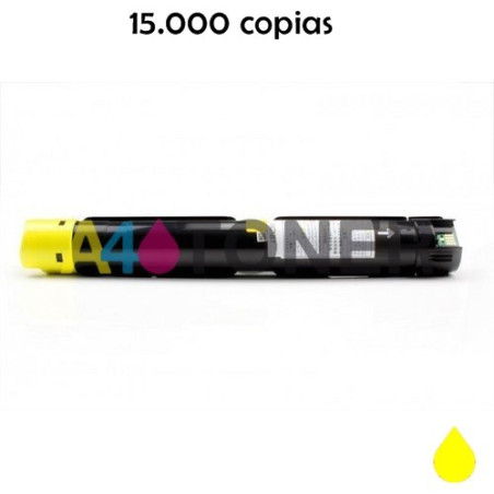 Xerox wc 7120 toner Xerox amarillo compatible reemplaza a 006R01458